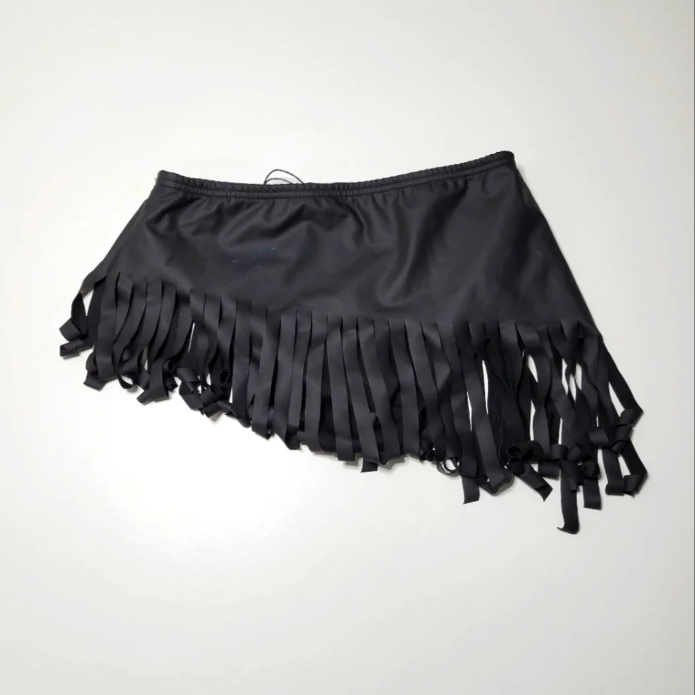 Nwt Dolls Kill S fringe skirt - Picture 2 of 11